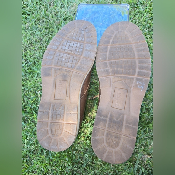 Flex Step Brown Chuck Boots Suede Ankle-High Mens Size 8.5 - Picture 5 of 5